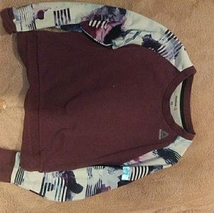Maroon Reebok Sweatshirt